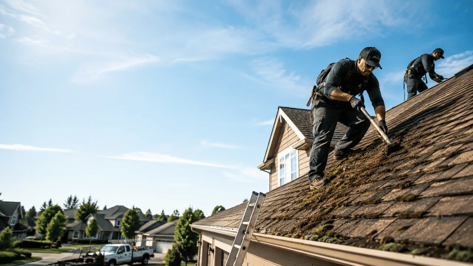 Roof Moss Removal in Chattaroy, WA near me